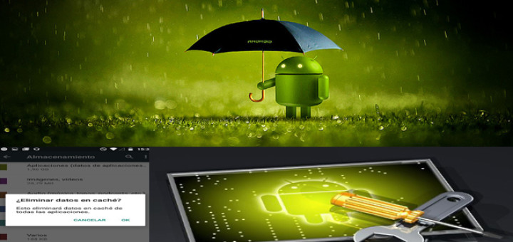 Android bajo la lluvia